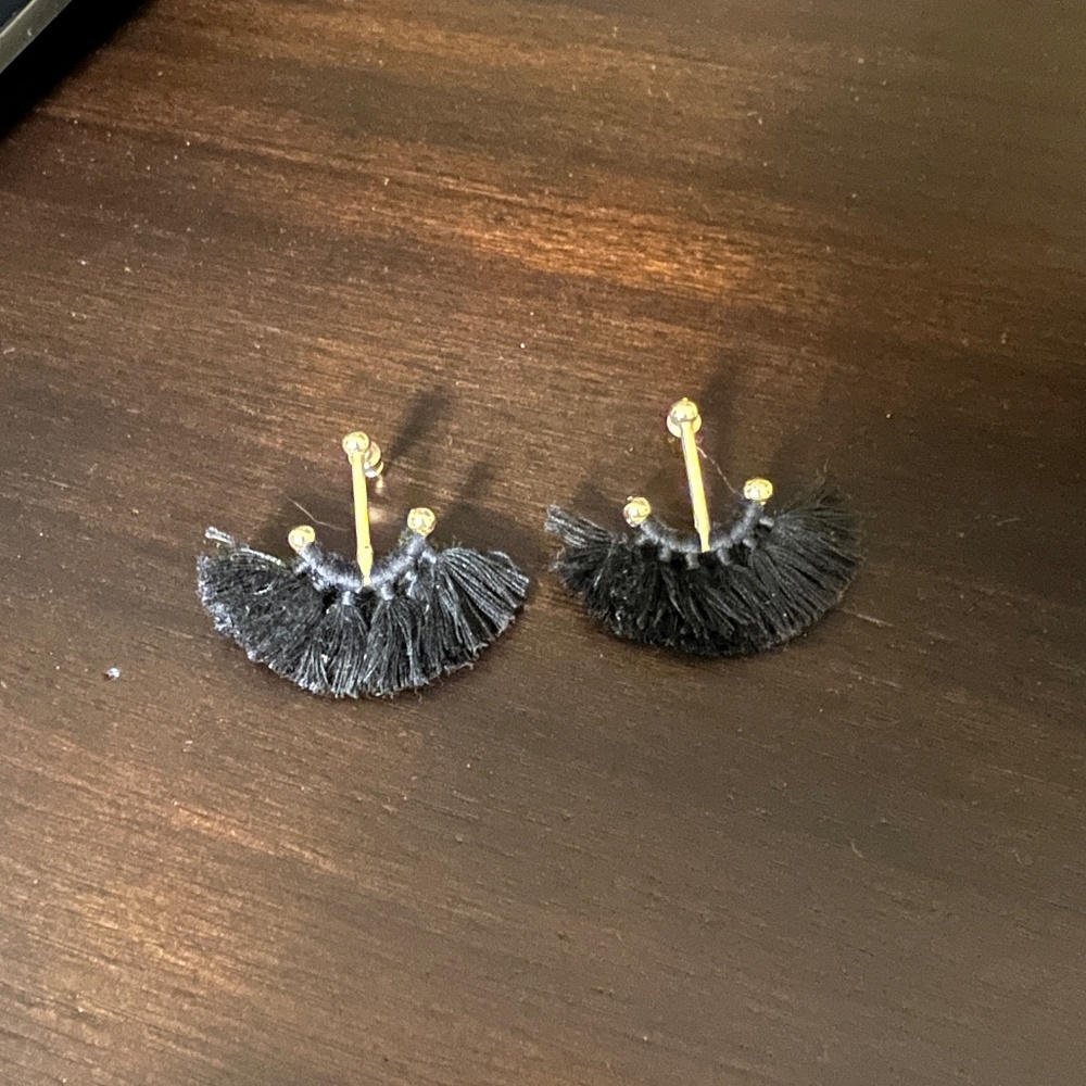Noonday Black and Gold Earrings